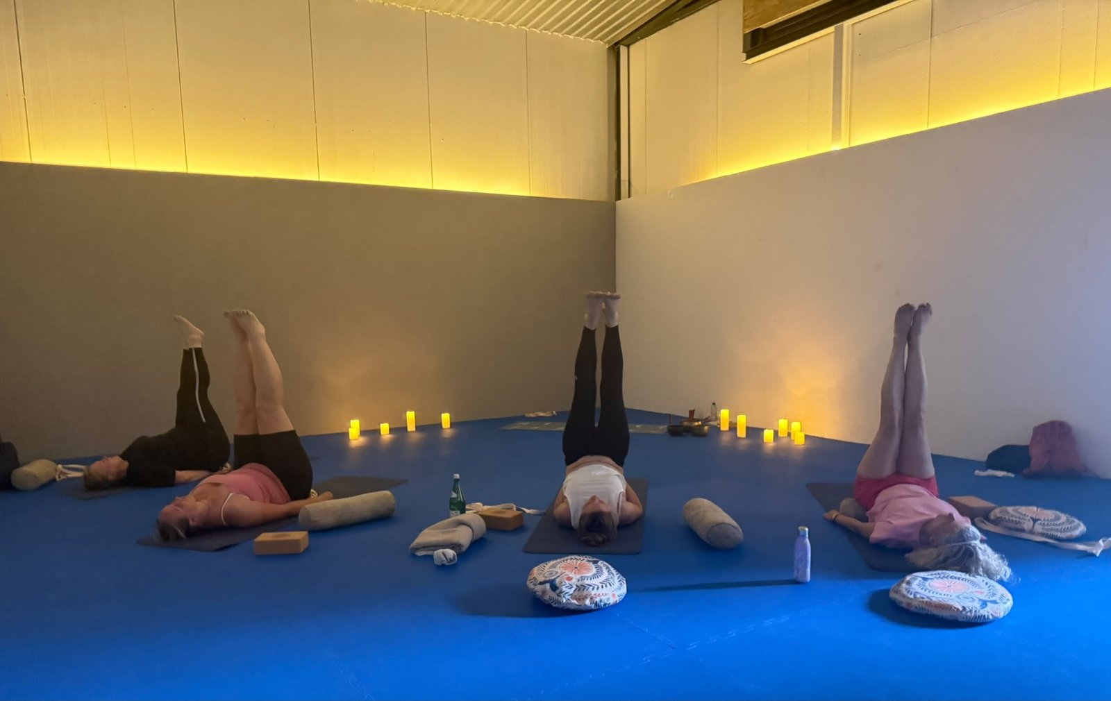 Yogastunde beim Atlas Sport Club